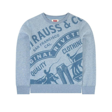 Sudadera LEVIS OVERSIZED 9EA932-C64 Azul - 3665115151503