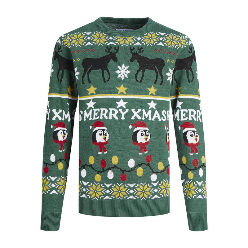Jersey JACK & JONES JORHOHO KNIT 12221312 VERDE Verde - 5715313449594