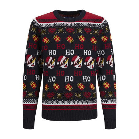 Jersey JACK & JONES JORHOHO KNIT 12221312 MARINO Marino - 5715313449488