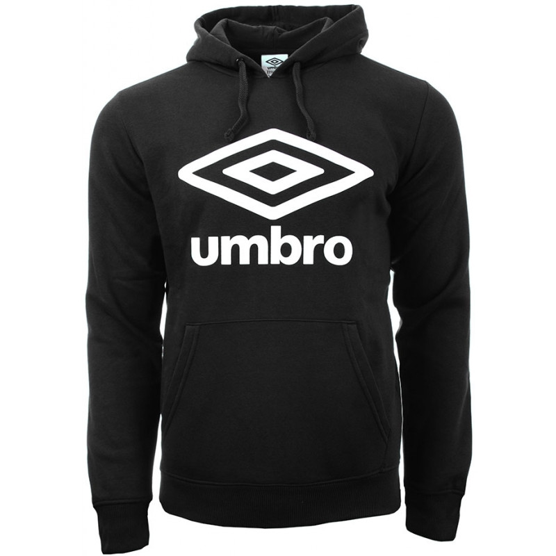 Sudadera UMBRO FLEECE LARGE LOGO OH HOODIE JNR 51106U 090 Negro - 5054885970946