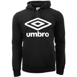 Sudadera UMBRO FLEECE LARGE LOGO OH HOODIE JNR 51106U 090 Negro - 5054885970953
