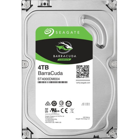 Seagate BarraCuda ST4000DM004 4TB 3.5" SATA3 - IAIDMA0375