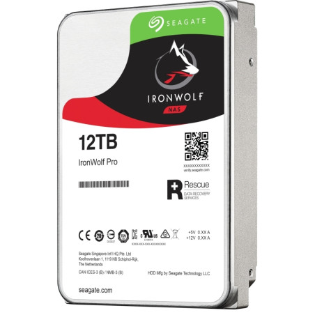 Seagate IronWolf NAS ST12000VN0008 12TB 3.5" SATA3 - IAIDMA0421