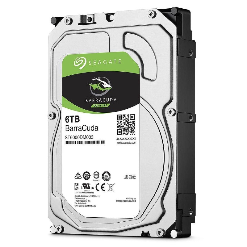 Seagate BarraCuda ST6000DM003 6TB 3.5" SATA3 - IAIDMA0464