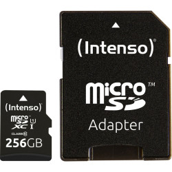 Intenso 3423492 Micro SD UHS-I Premium 256G c/adap - MTMSDM0229