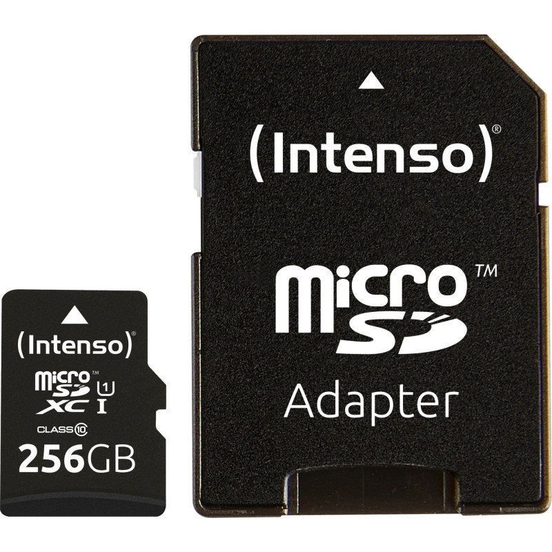 Intenso 3423492 Micro SD UHS-I Premium 256G c/adap - MTMSDM0229
