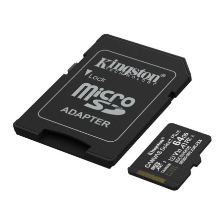 Kingston SDCS3/64GB microSDXC Gen3 100MB/s A1 - MTMSDM0324