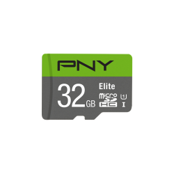 MICRO SD PNY 32GB ELITE UHS-I C10 R100 SIN ADAPTADOR - P-SDU32GU185GW-GE