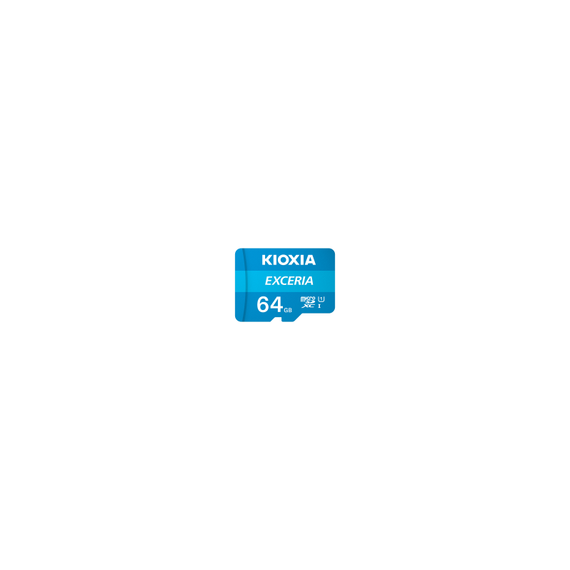 MICRO SD KIOXIA 64GB EXCERIA UHS-I C10 R100 CON ADAPTADOR - LMEX1L064GG2