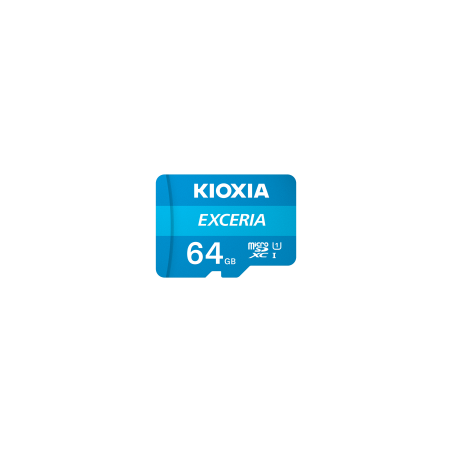 MICRO SD KIOXIA 64GB EXCERIA UHS-I C10 R100 CON ADAPTADOR - LMEX1L064GG2