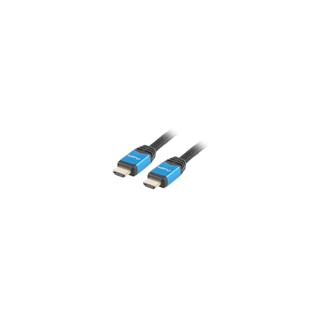 CABLE HDMI LANBERG MACHO/MACHO V2.0 CU 4K PREMIUM 3M NEGRO - CA-HDMI-20CU-0030-BL