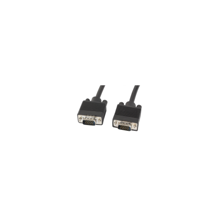 CABLE VGA LANBERG MACHO/MACHO FERRITA 5M NEGRO - CA-VGAC-10CC-0050-B
