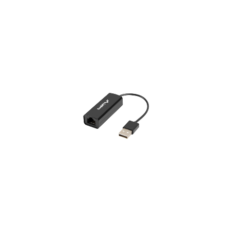 ADAPTADOR USB LANBERG 2.0/ETHERNET RJ45 100 MB - NC-0100-01