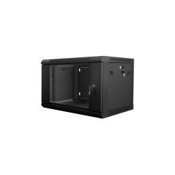 ARMARIO RACK LANBERG 6U 600X450X368 AUTO ENSAMBLADO 19" HASTA 60 KG NEGRO - WF01-6406-10B