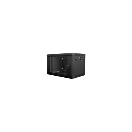 ARMARIO RACK LANBERG 6U 600X450X368 AUTO ENSAMBLADO 19" HASTA 60 KG NEGRO - WF01-6406-10B