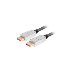 CABLE DISPLAYPORT LANBERG 20 PIN V1.4 8K 1M NEGRO - CA-DPDP-20CU-0010-BK