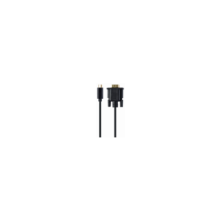 ADAPTADOR USB C A VGA M 2 M NEGRO BLISTER - A-CM-VGAM-01