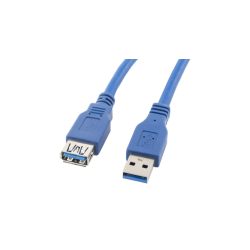 CABLE ALARGADOR LANBERG USB 3.0 MACHO/HEMBRA 3M AZUL - CA-US3E-10CC-0030-B