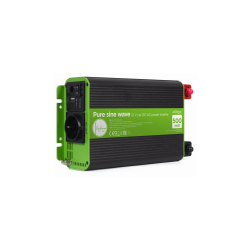 INVERSOR CORRIENTE DC-AC GEMBIRD  COCHE DE ONDA SINUSOIDAL PURA DE 12 V 500 W - EG-PWC-PS500-01