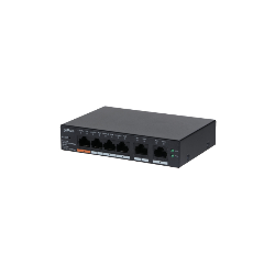SWITCH IT DAHUA DH-CS4006-4GT-60 GIGABIT SWITCH WITH 4-PORT POE - DH-CS4006-4GT-60