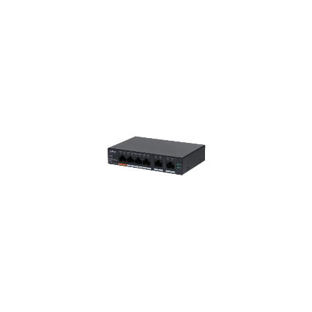 SWITCH IT DAHUA DH-CS4006-4GT-60 GIGABIT SWITCH WITH 4-PORT POE - DH-CS4006-4GT-60