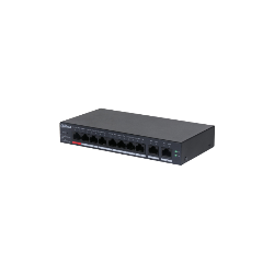 SWITCH CLOUD DAHUA DH-CS4010-8GT-110 GIGABIT SWITCH WITH 8-PORT POE - DH-CS4010-8GT-110