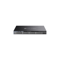 SWITCH OMADA 48-PORT GIGABIT STACKABLE L3 MANAGED POE+  WITH 6 10GE SLOTS - SG6654XHP