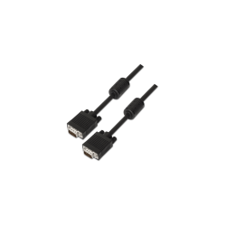 CABLE AISENS SVGA CON FERRITA HDB15/M-HDB15/M NEGRO 20M - A113-0076