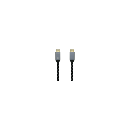 CABLE AISENS DISPLAYPORT V1.4 8K60HZ DP M-DP M GRIS NEGRO 3.0M - A149-0438
