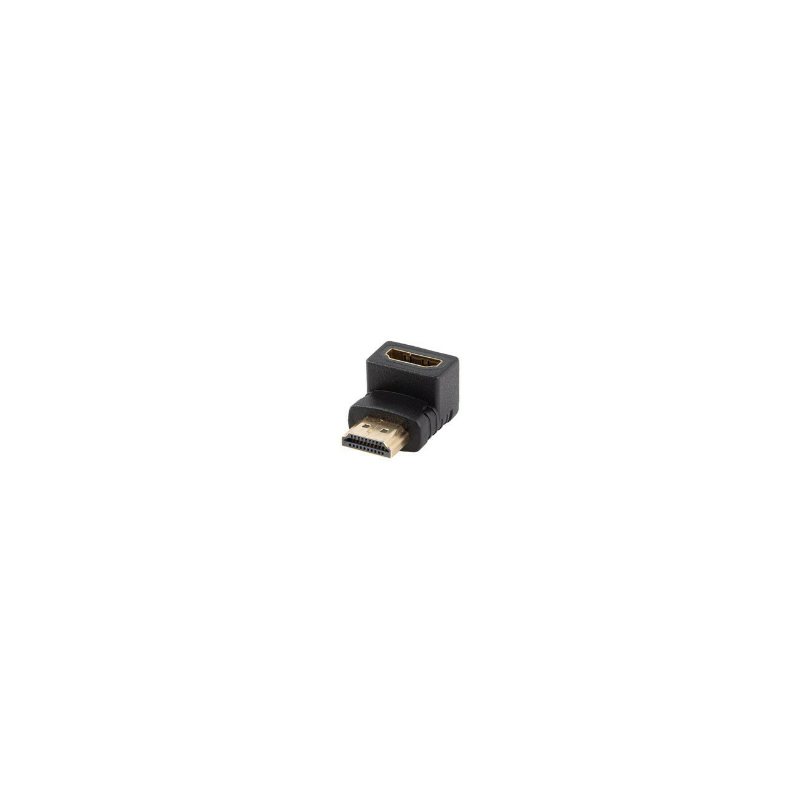 ADAPTADOR 4K LANBERG HDMI(M) A HDMI(H) ANGULO ABAJO - AD-HDMI-03