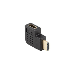 ADAPTADOR 4K LANBERG HDMI(M) A HDMI(H) ANGULO IZQUIERDA - AD-HDMI-05