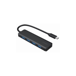 CONCENTRADOR GEMBIRD USB 3.1 (GEN 1) TIPO C DE 4 PUERTOS - UHB-CM-U3P4P-01