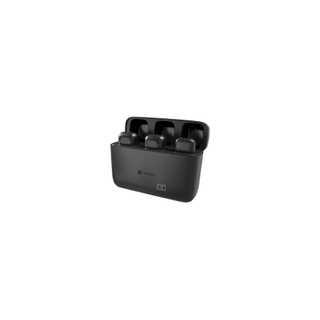 MICROFONO PARA SMARTPHONE NATEC HOPPER LAVALIER WIRELESS LIGHTNING 2 MICROFONOS - NMI-2256