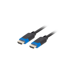 CABLE HDMI LANBERG MACHO/MACHO V2.1 8K 60HZ CCS 1.8M - CA-HDMI-30CC-0018-BK