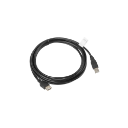 CABLE ALARGADOR LANBERG USB 2.0 MACHO HEMBRA 3M NEGRO - CA-USBE-10CC-0030-BK