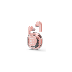 AURICULARES GEMBIRD TWST-01-PK TRANSPARENTES ROSA BT - TWST-01-PK