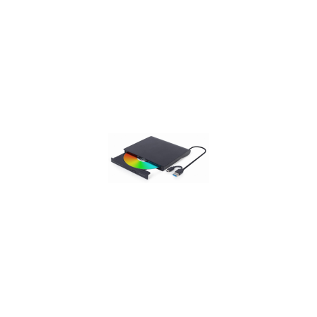 UNIDAD DE DVD USB EXTERNA GEMBIRD NEGRA - DVD-USB-031