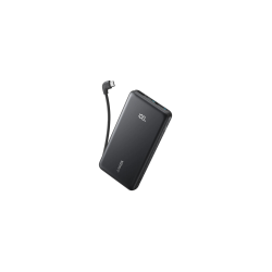 POWERBANK ANKER 10000 MAH 30W CON CON CABLE USB-C INTEGRADO - A110DH11
