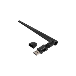 ADAPTADOR RED LANBERG USB 2.0 WIFI6 DUAL BAND AX900 2.4/5GHZ 600MB/S ANTENA EXT - NC-0900-WIE