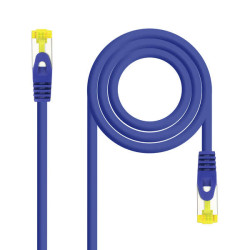 Nanocable Cable de Red Latiguillo RJ45 LSZH Cat.6a SFTP AWG26 0.50m - Color Azul - 10.20.1900-BL