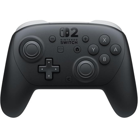 Nintendo Switch 2 Pro Controller Mando Inalambrico para Nintendo Switch 2 - Color Negro - 10015325