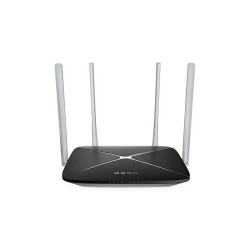Mercusys Router Inalambrico AC1200 Dual Band - 5 Puertos - 10/100Mbps - 4 Antenas 5dBi - AC12