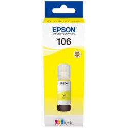 Epson 106 Amarillo Botella de Tinta Original - C13T00R440 - C13T00R440