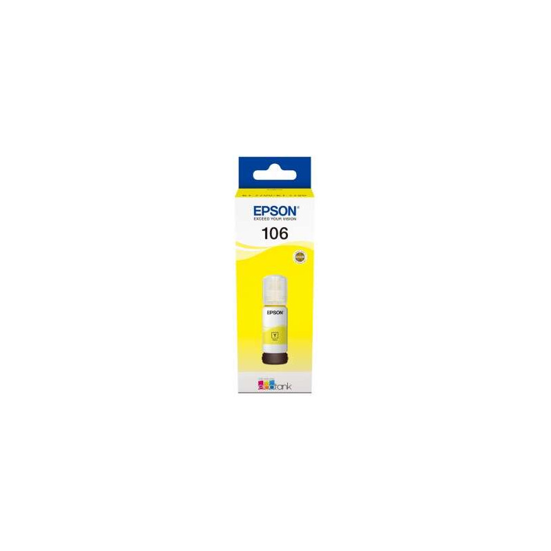 Epson 106 Amarillo Botella de Tinta Original - C13T00R440 - C13T00R440