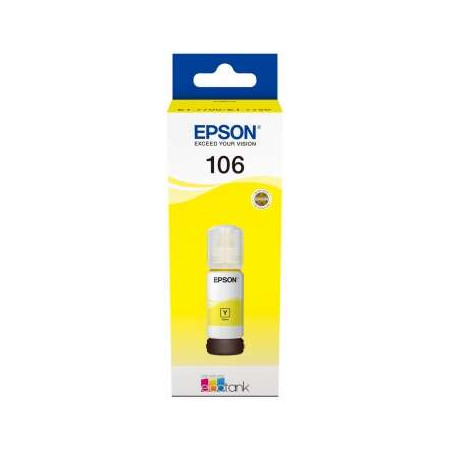 Epson 106 Amarillo Botella de Tinta Original - C13T00R440 - C13T00R440