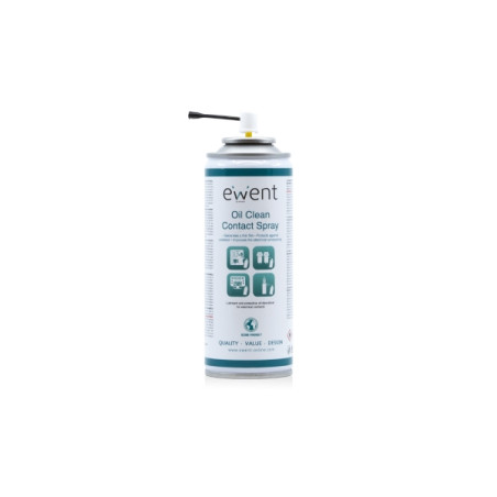 Ewent Spray de Limpieza para Contactos - 200ml - Base de Aceite - Color Ambar Claro - EW5615