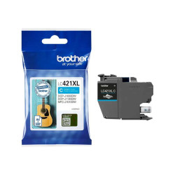 Brother LC421XL Cyan Cartucho de Tinta Original - LC421XLC - LC421XLC