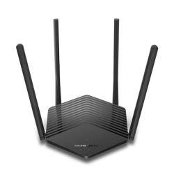 Mercusys MR60X Router Inalambrico WiFi 6 Doble Banda - 3 Puertos 10/100/1000Mbps - 4 Antenas 5dBi - MR60X