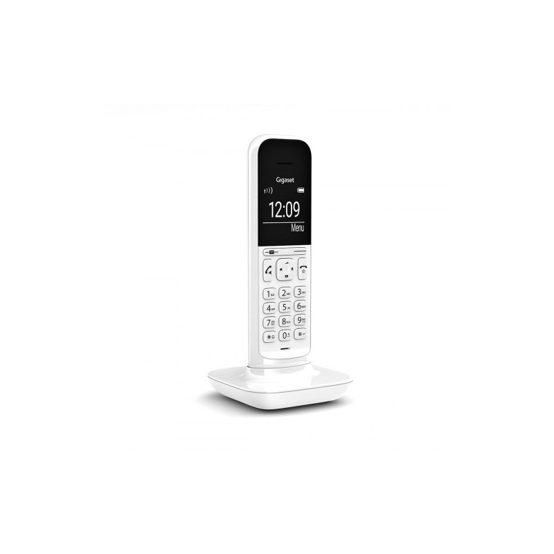 Gigaset CL390 Teléfono DECT/analógico Blanco Identificador de llamadas - S30852-H2902-D202