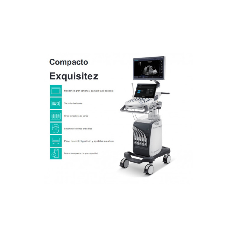 SONOSCAPE ECOGRAFO P10 C-FIELD BEAM, U-SCAN, COLOR DINAMICO HD FLOW, IMÁGENES ESPECIFICAS DE TEJIDOS - 4006-02041